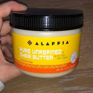 Pure Unrefined Shea Butter - Unscented, Yellow and Black